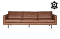 BERLIN SOFA RECYCLE LEATHER COGNAC 277 - PRICE ON REQUEST