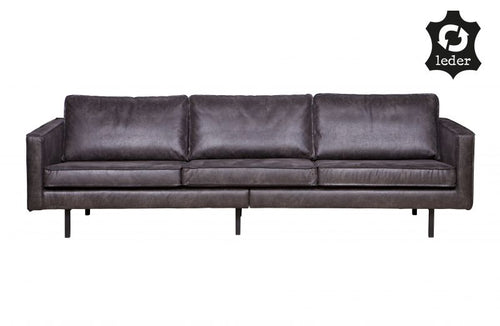 BERLIN SOFA RECYCLE LEATHER COGNAC 277 - PRICE ON REQUEST