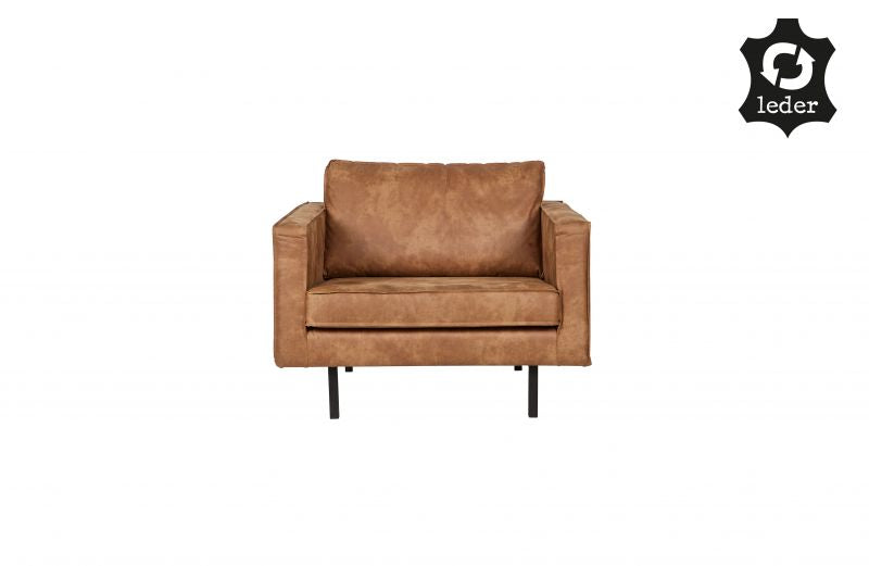 BERLIN SOFA RECYCLE LEATHER COGNAC 277 - PRICE ON REQUEST