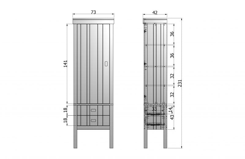 HIGH STORAGE CABINET