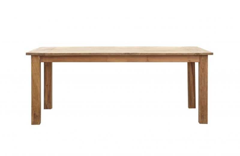 GOA NATUR TEAK DINING TABLE 3 SIZES