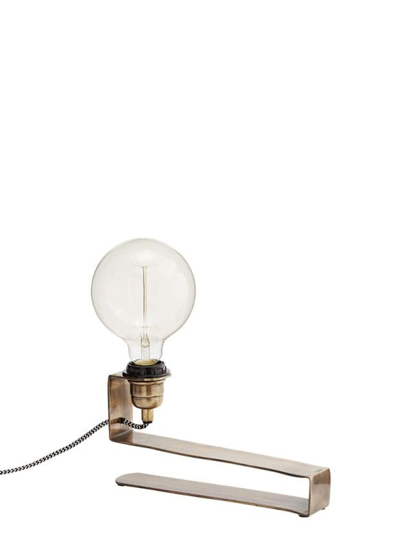 TABLE LAMP BRASS CLIP