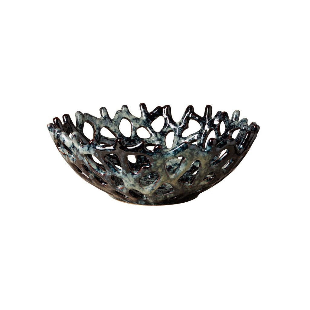 STONEWARE BOWL LOR BLUE