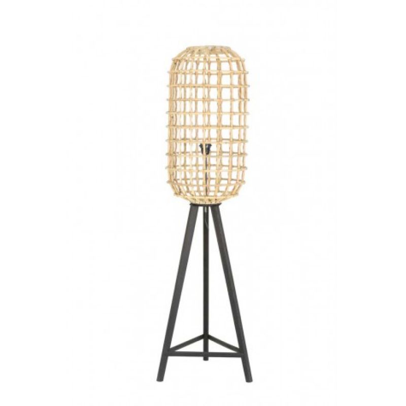 FLOOR LAMP LAMPION NATURAL RATTAN