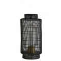 TABLE LAMP WIRE CYLINDER BLACK