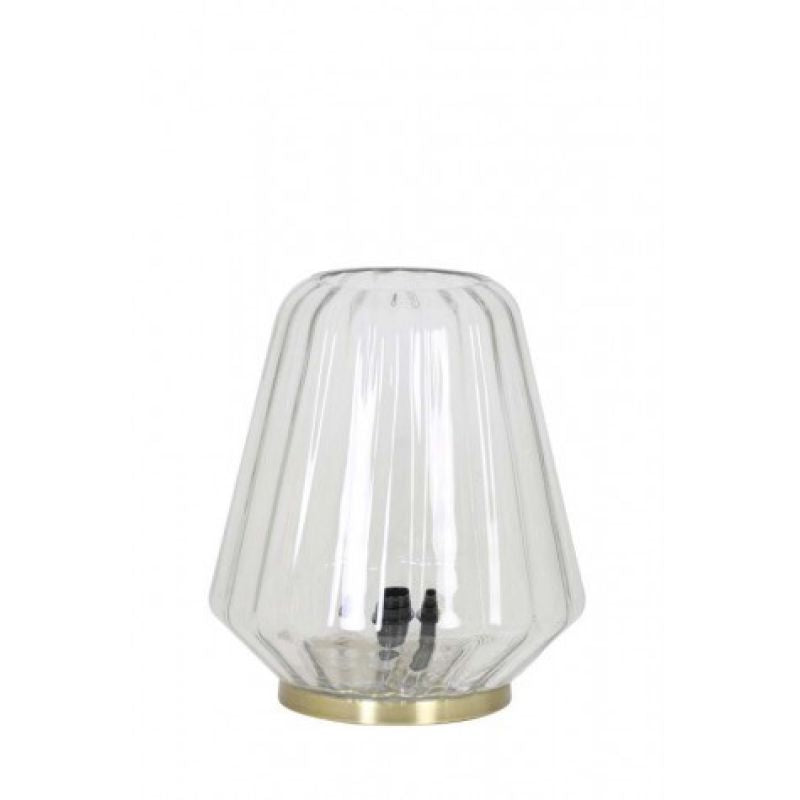 TABLE LAMP CLEAR GLASS