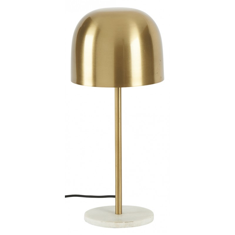 Gold Table Lamp With Marble Base Table Lamps