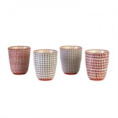 CUP RED DOTTIES 